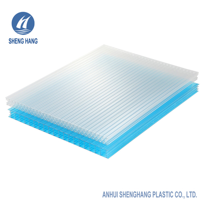 Anti feuille cellulaire UV de polycarbonate de nid d'abeilles 6mm 12mm pour la serre chaude