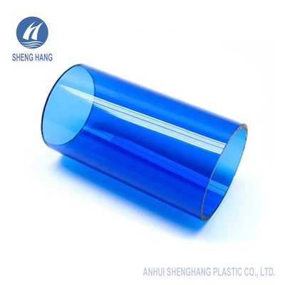 Non-toxique Wearproof acrylique des tubes coloré par bleu thermoplastique 25mm