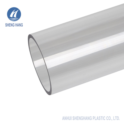 Tearproof tube clair acrylique 5mm ISO9001 de perspex de 4 pouces écologiques