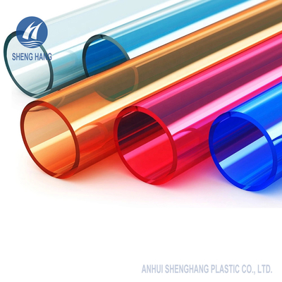 UV clair en plastique acrylique inodore du tube 100mm de tuyau de plexiglass anti