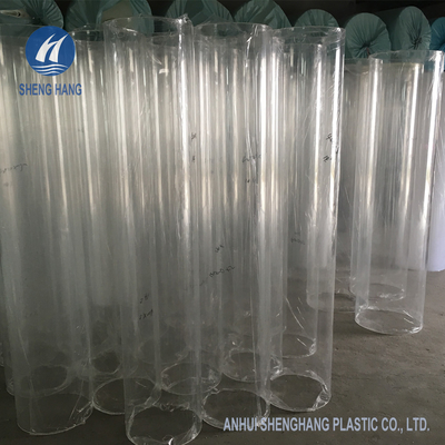 Cylindre de plexiglas Eco Friengly de grand diamètre de tube acrylique clair d'ODM de WT10mm