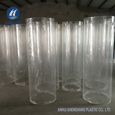 le rond ISO9001 de 20mm a moulé les cylindres acryliques Crackproof pour l'aquarium de réservoir
