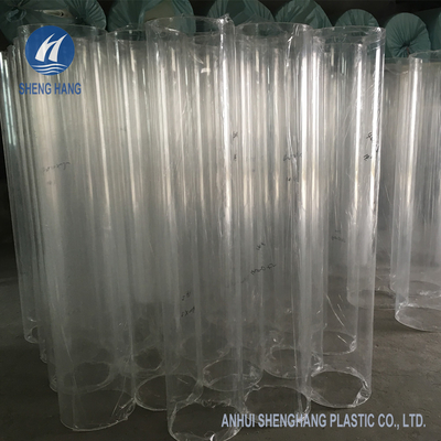 Anti impact de grand de fonte cylindre acrylique clair des tubes 9.8ft OD400mm PMMA