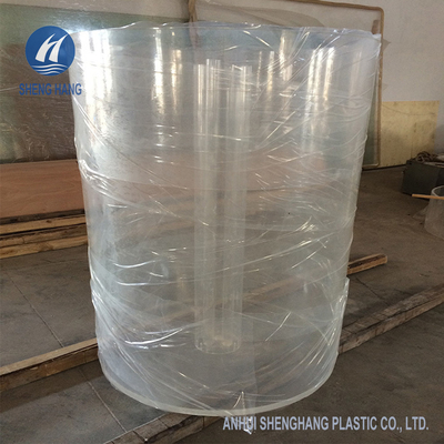 Anti impact de grand de fonte cylindre acrylique clair des tubes 9.8ft OD400mm PMMA