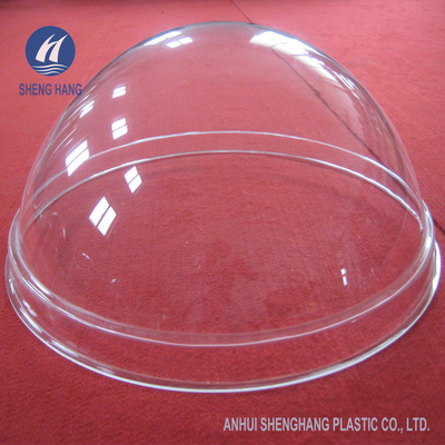 La lucarne en plastique de dôme des produits 4mm de polycarbonate d'ASTM D792 couvre le remplacement