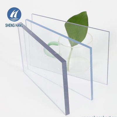 Feuille solide 3.2*6.5ft de polycarbonate transparent en plastique de plaine ignifuges