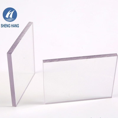 Feuille de glaçage plate 3mm de polycarbonate clair de serre chaude d'ECO profondément