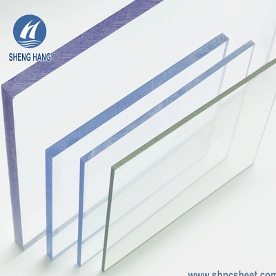 Le toit en plastique transparent de polycarbonate de  lambrisse 1.2mm à 25mm UV dégrossis par double