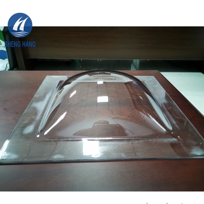 La lucarne en plastique de dôme des produits 4mm de polycarbonate d'ASTM D792 couvre le remplacement