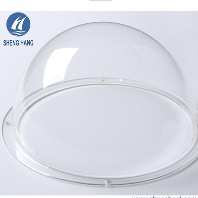 Dôme en plastique 8mm de lucarne de produits Wearproof de polycarbonate protection UV de 2 côtés