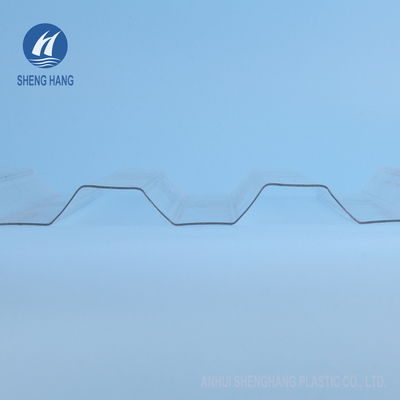 Feuille ondulée en plastique de PC de polycarbonate incassable