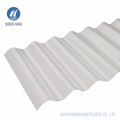 La résistance de vieillissement a ridé le panneau 0.8mm de toiture de polycarbonate 1.0mm